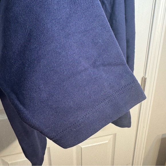 NWOT. Denim & Co. women's 3X navy blue long sleeve button v-neck sweater blazer - Picture 13 of 14